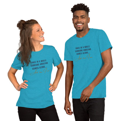 T-Shirt Heather Aqua / S Once in a While... here I am Tee