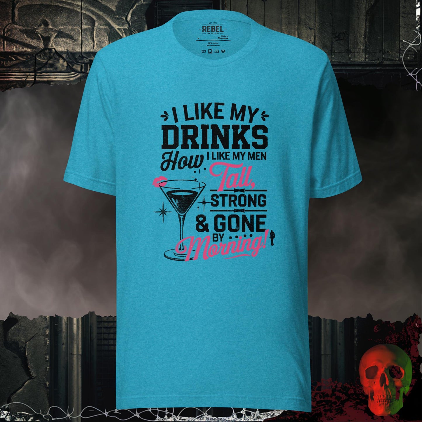 T-Shirt Heather Aqua / S Tall & Gone... Tee