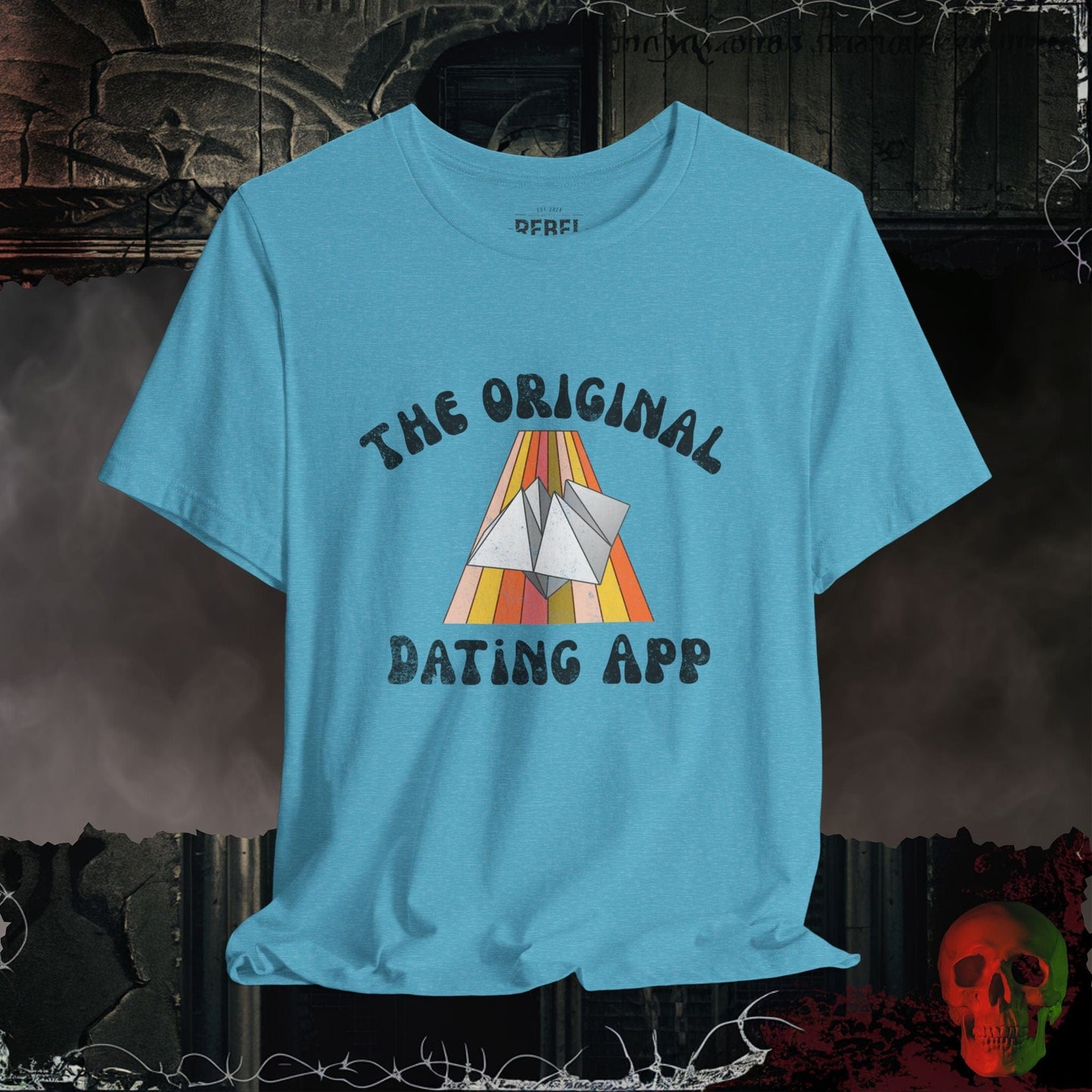 T-Shirt Heather Aqua / S The Original Dating App Tee