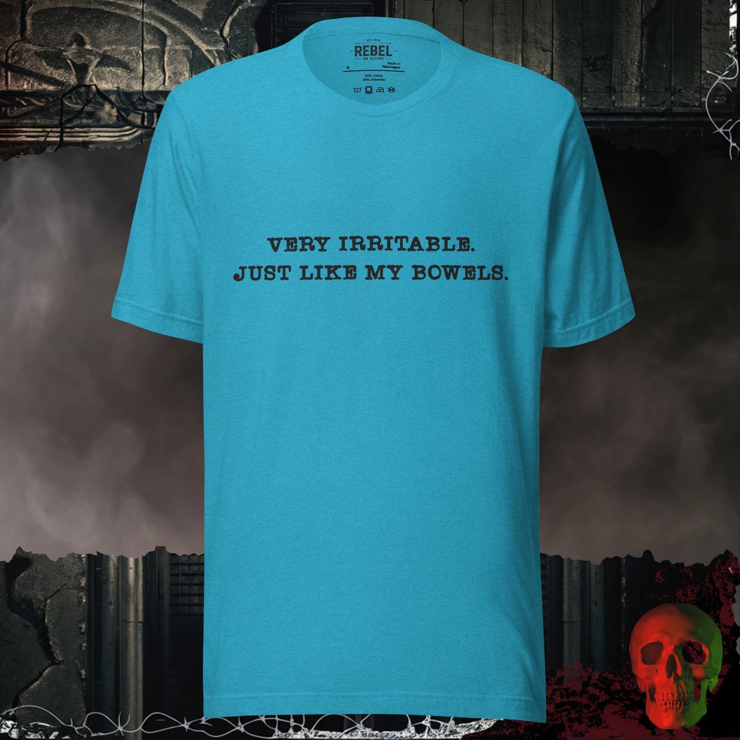 T-Shirt Heather Aqua / S Very Irritable Bowels Tee
