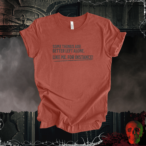 T-Shirt Heather Clay / S Better Left Alone Tee