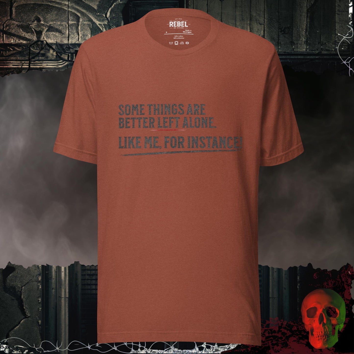 T-Shirt Heather Clay / S Better Left Alone Tee
