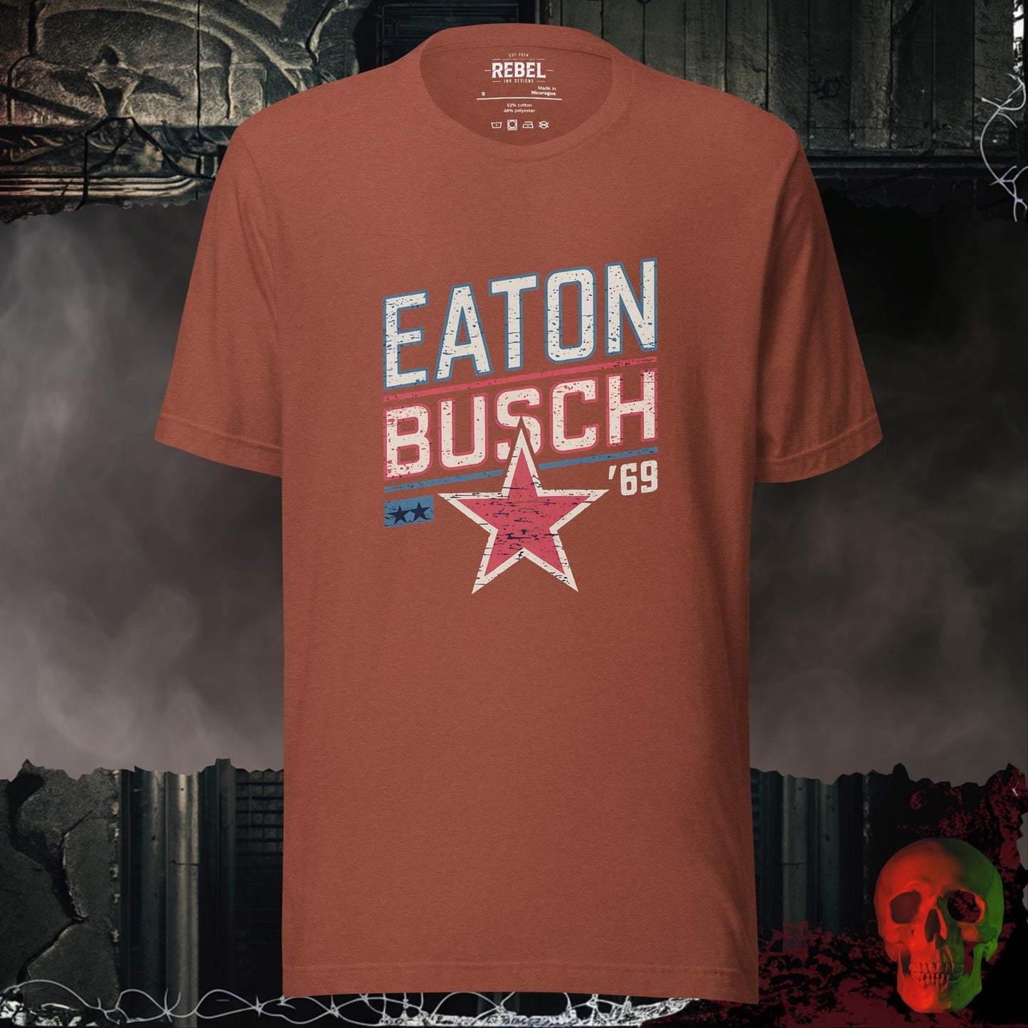 T-Shirt Heather Clay / S Eaton Busch '69 Tee