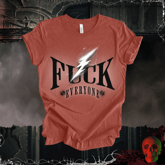 T-Shirt Heather Clay / S F*ck Everyone T-Shirt