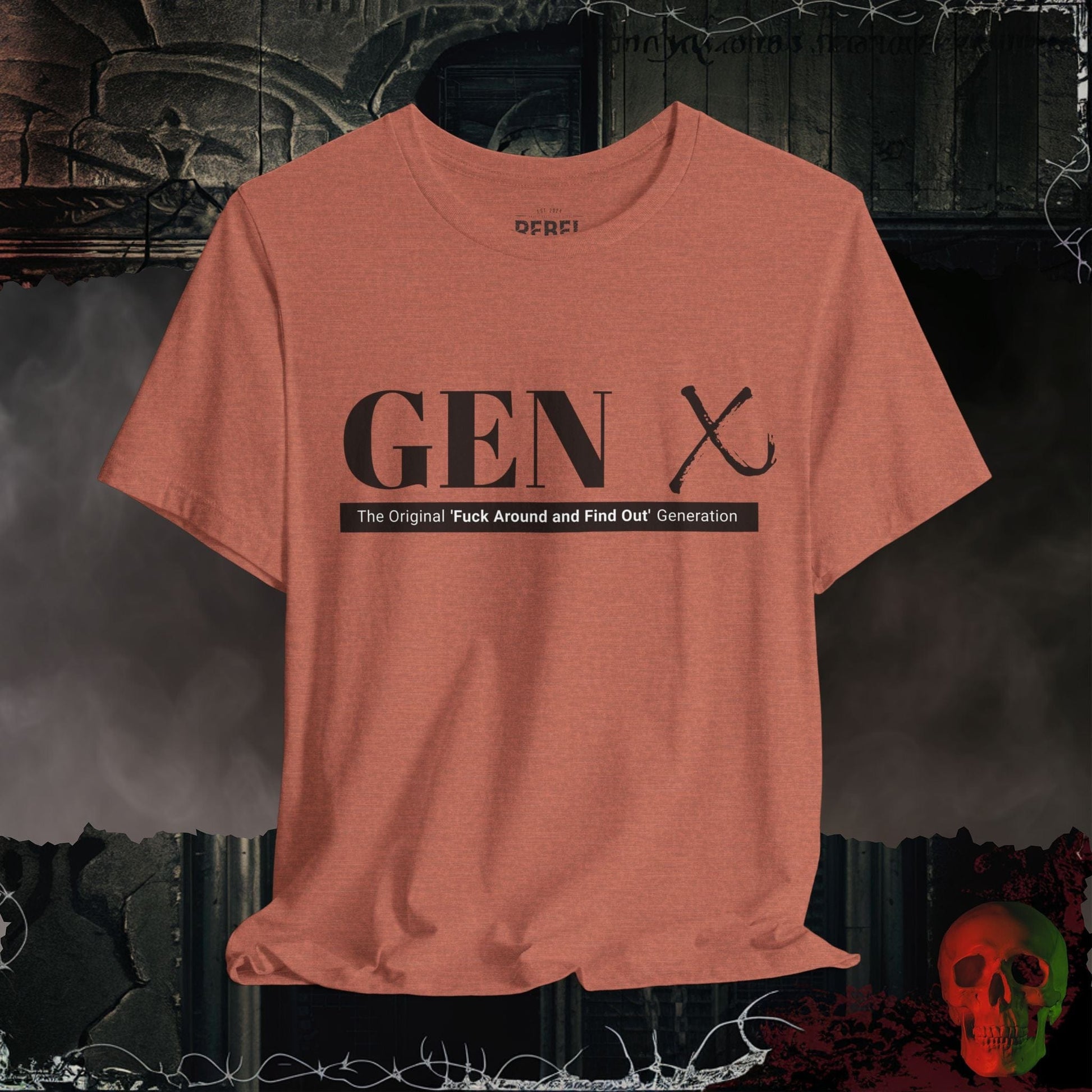 T-Shirt Heather Clay / S Gen X: The OG Rebels T-Shirt