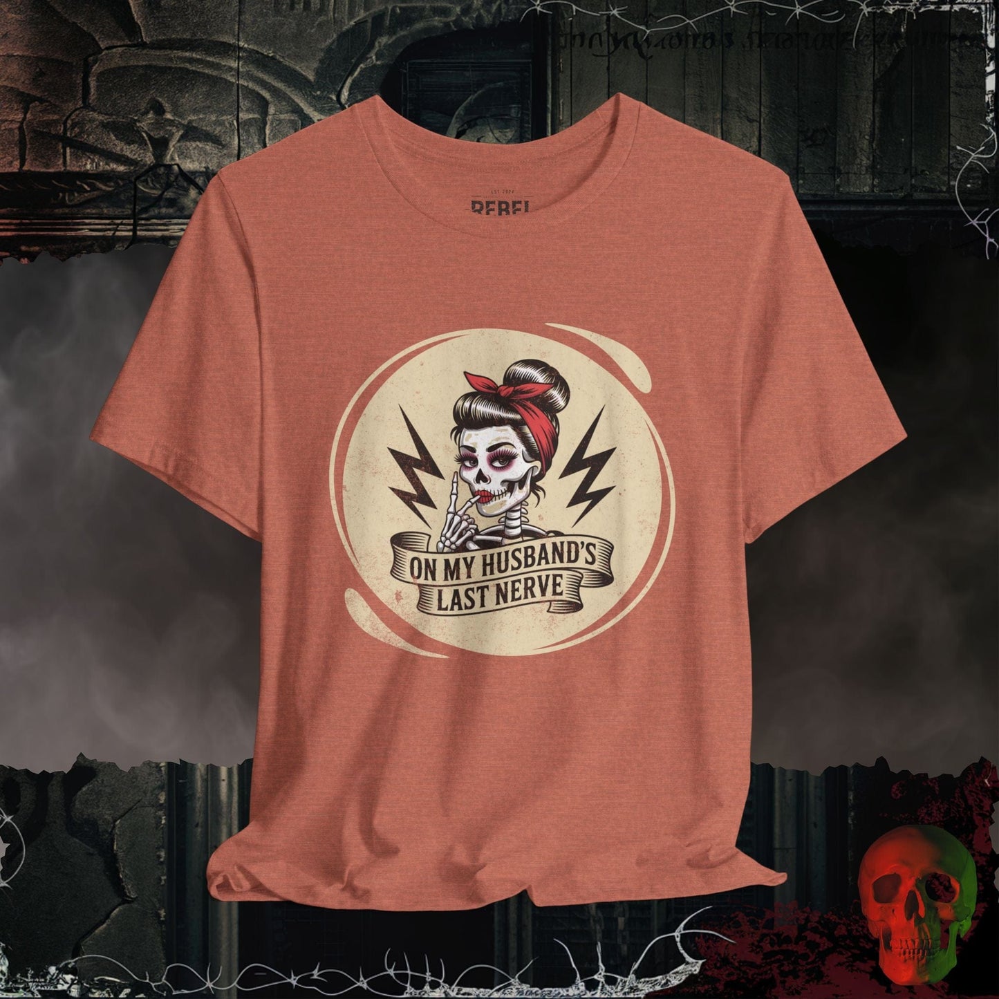 T-Shirt Heather Clay / S His Last Nerve T-Shirt