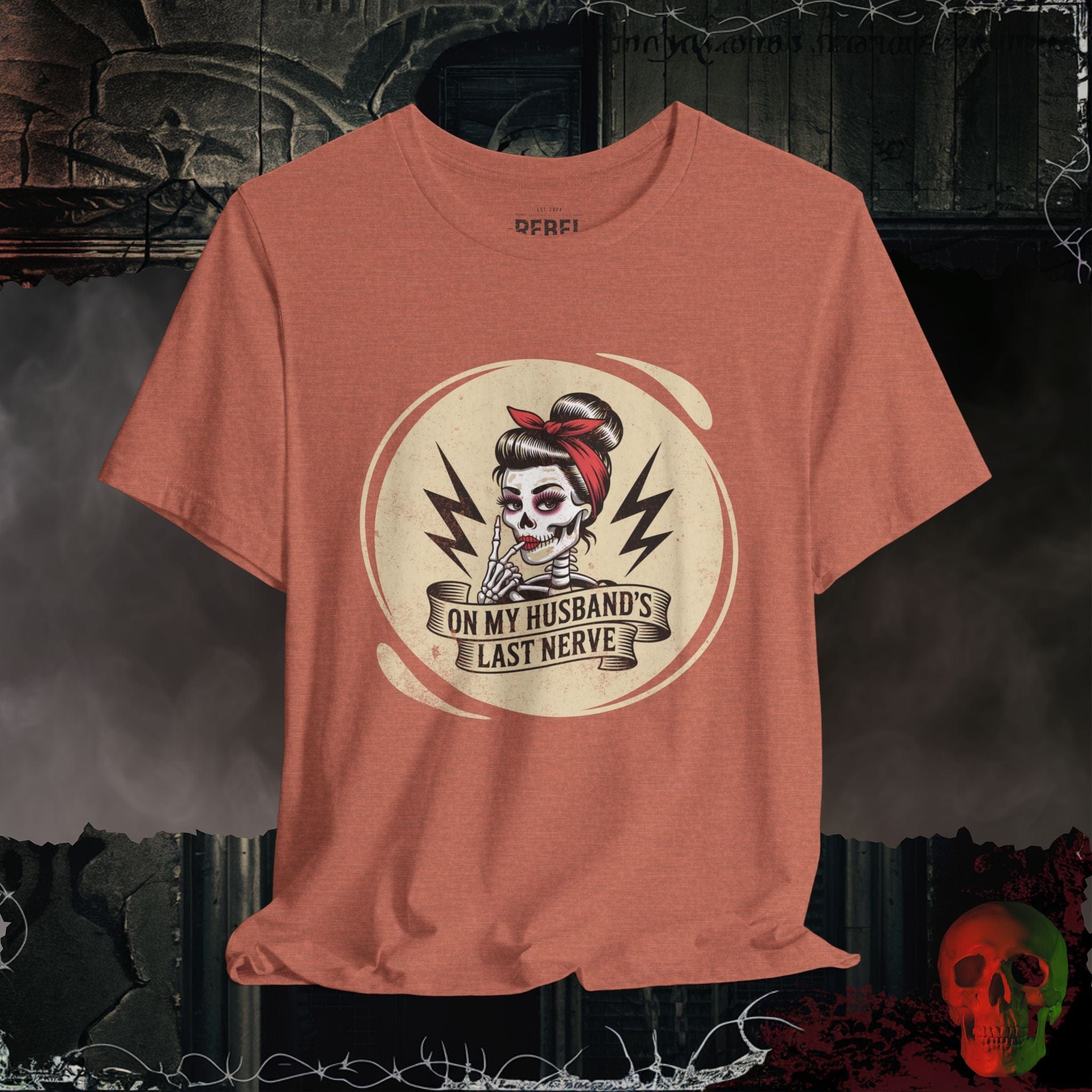 T-Shirt Heather Clay / S His Last Nerve T-Shirt