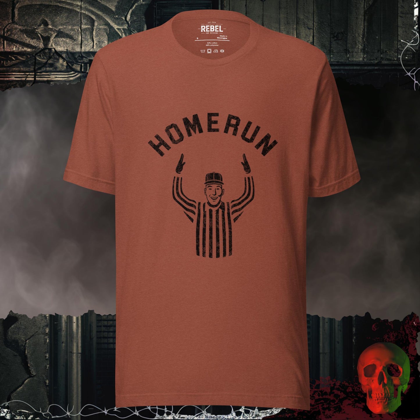 T-Shirt Heather Clay / S Home Run Attitude Tee