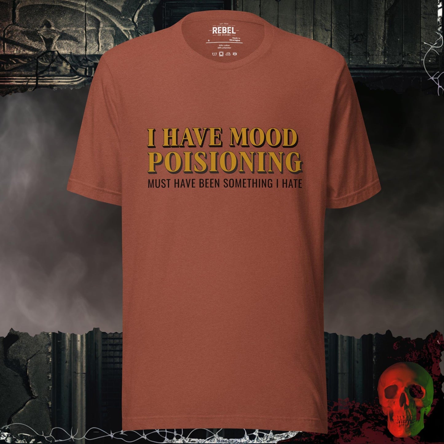 T-Shirt Heather Clay / S Mood Poisoning Tee