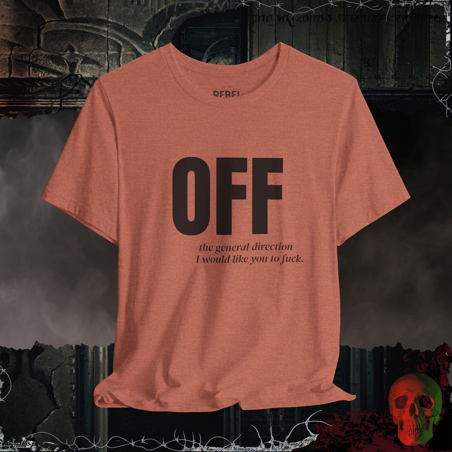 T-Shirt Heather Clay / S Off - The General Direction T-Shirt