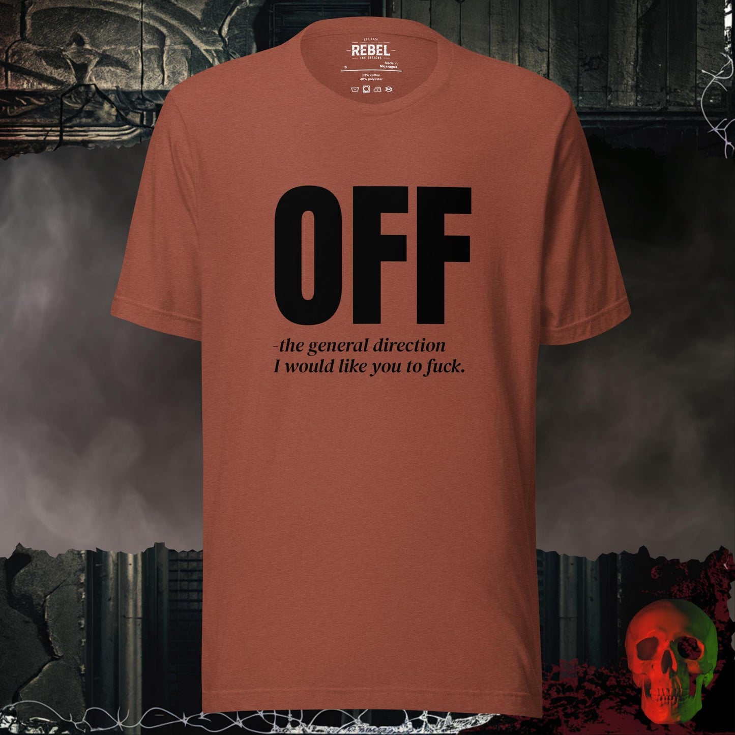 T-Shirt Heather Clay / S Off - The General Direction T-Shirt