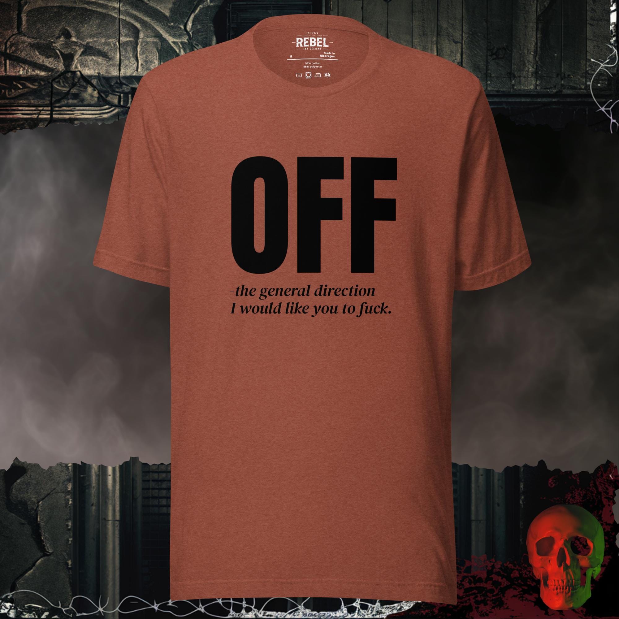 T-Shirt Heather Clay / S Off - The General Direction T-Shirt