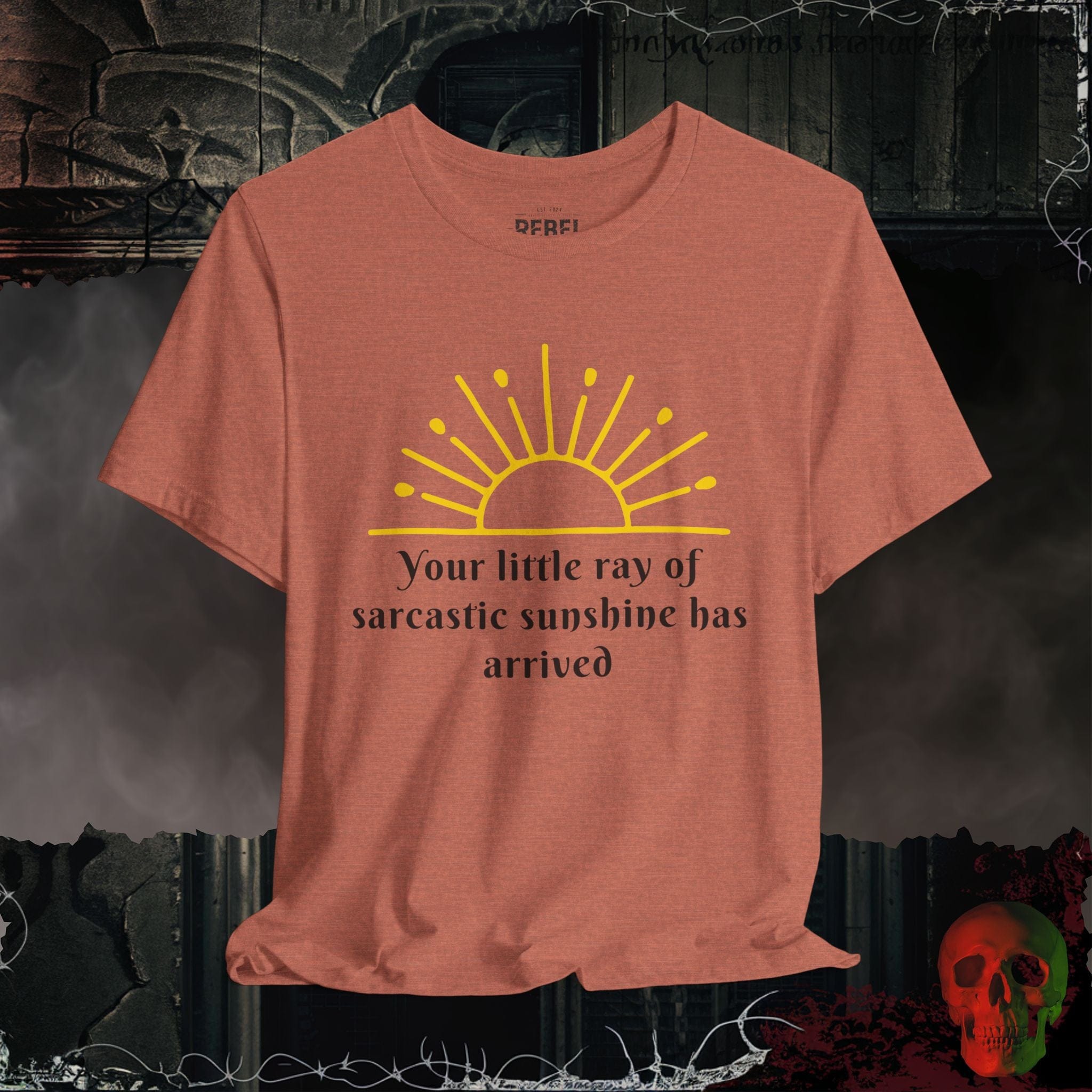 T-Shirt Heather Clay / S Sarcastic Sunshine T-Shirt