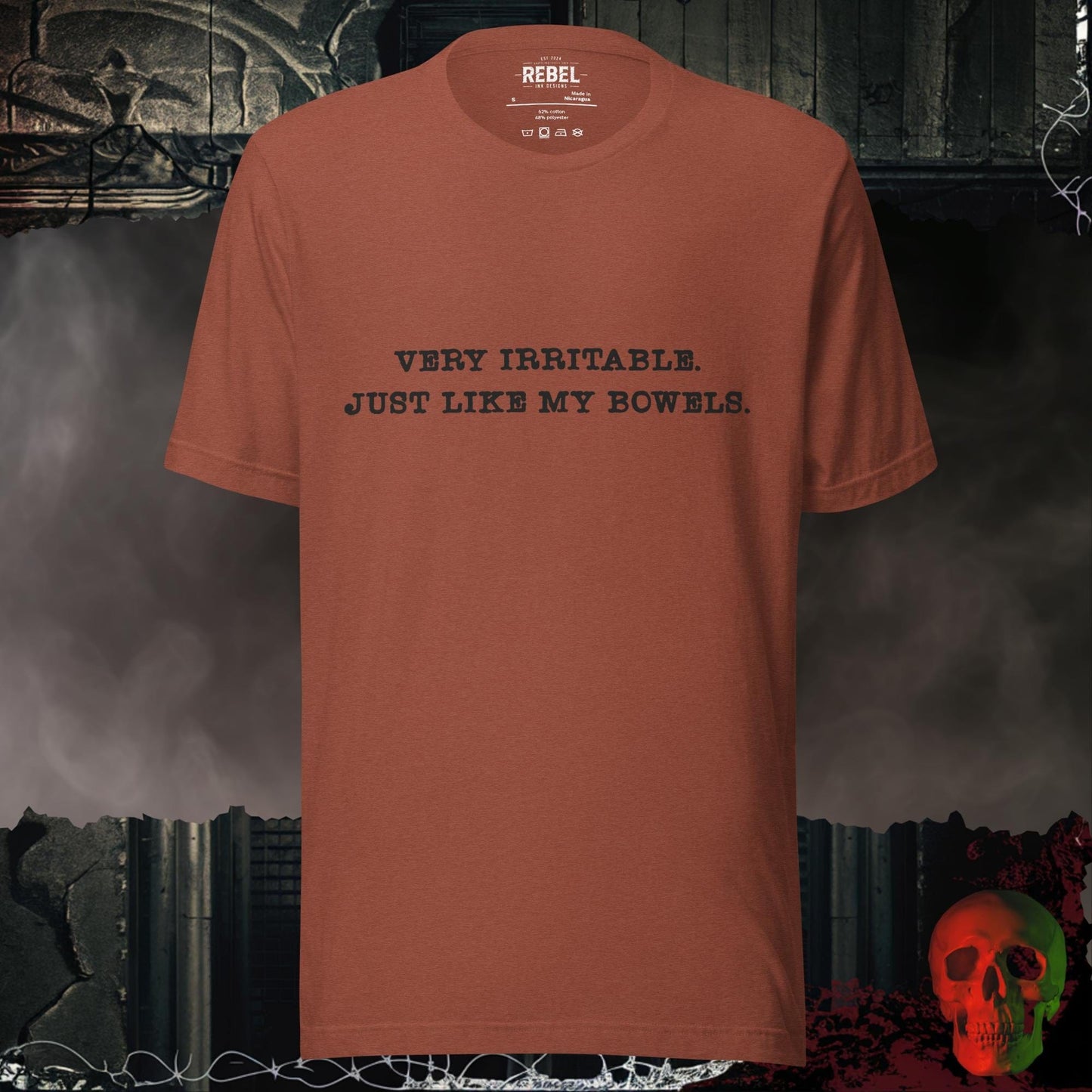 T-Shirt Heather Clay / S Very Irritable Bowels Tee