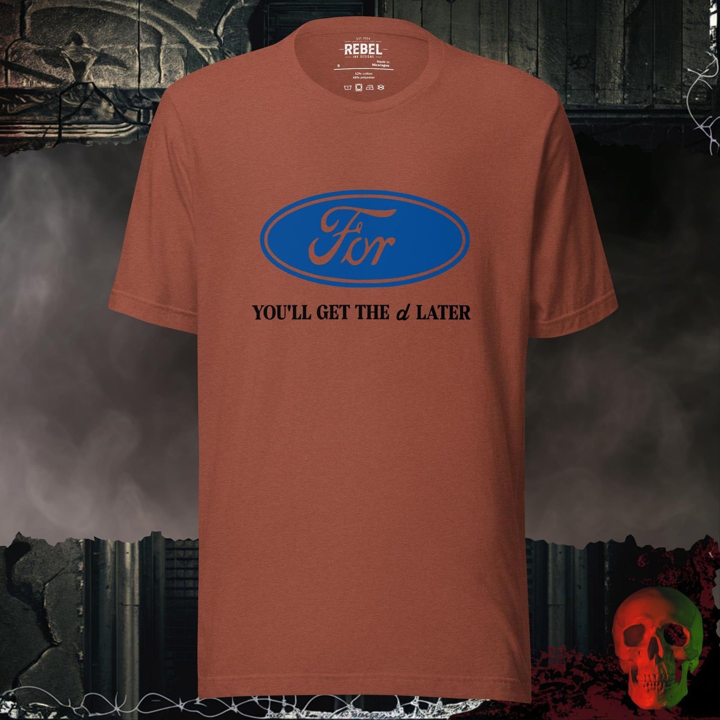 T-Shirt Heather Clay / S You'll Get The D Later Tee