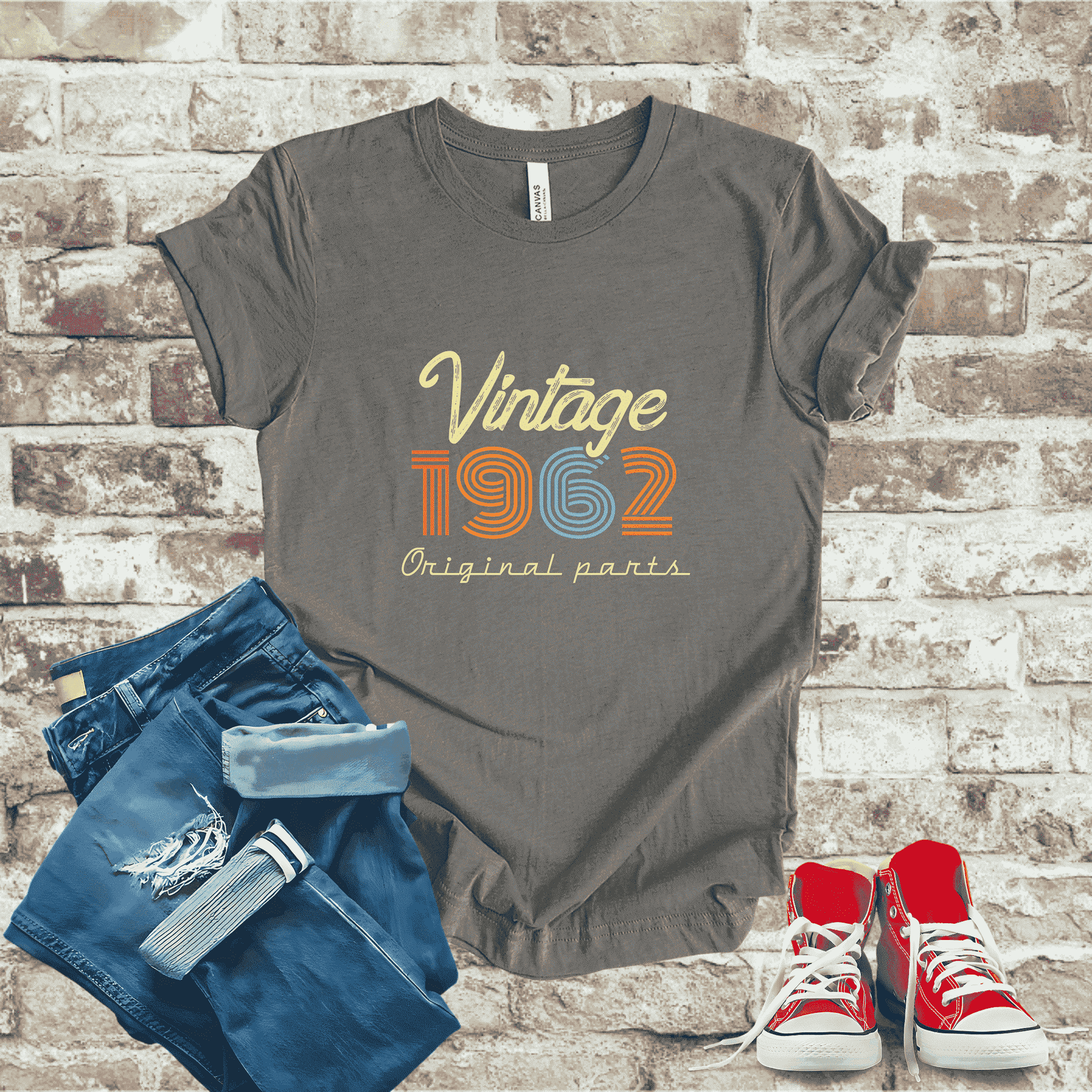 T-Shirt Heather Deep / S 1962 - Vintage Legends: The Classic Years Collection T-Shirt