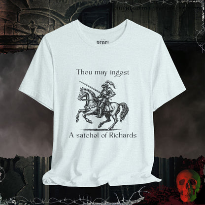T-Shirt Heather Ice Blue / S A Satchel of Richards Tee