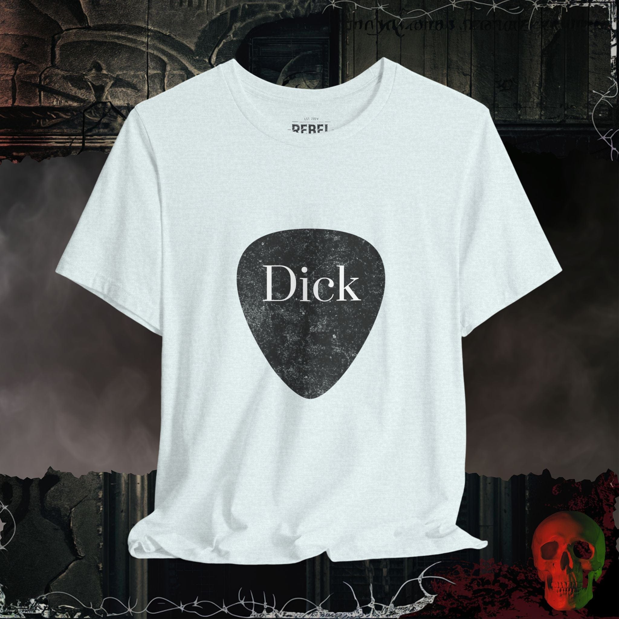 T-Shirt Heather Ice Blue / S D!ck Pick Tee