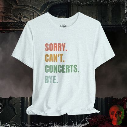 T-Shirt Heather Ice Blue / S Gotta Go... Concerts Tee