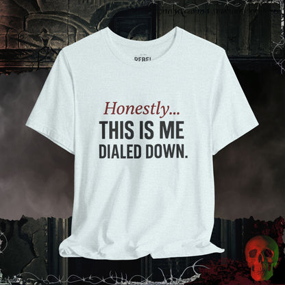 T-Shirt Heather Ice Blue / S Me Dialed Down T-Shirt