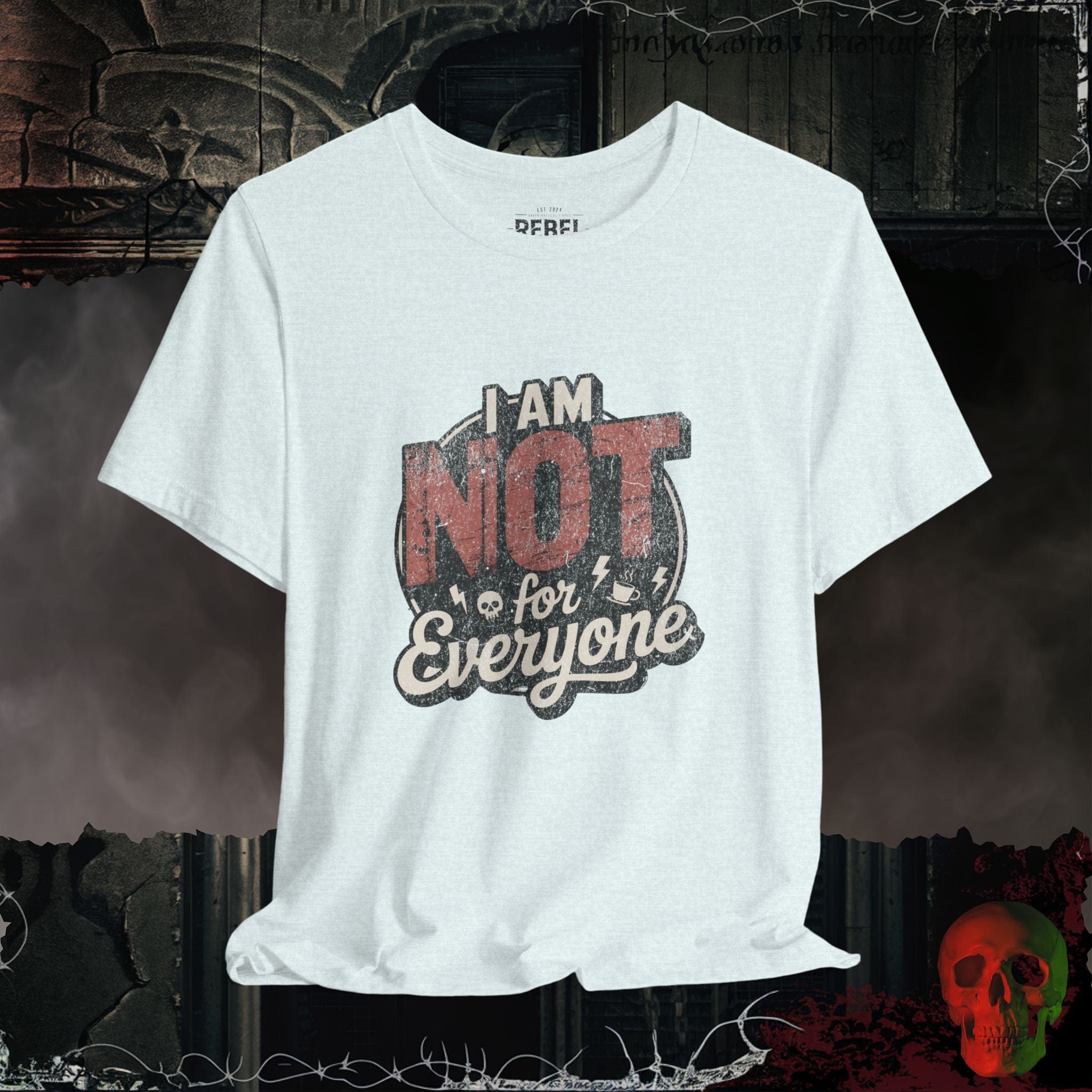 T-Shirt Heather Ice Blue / S Not for Everyone T-Shirt
