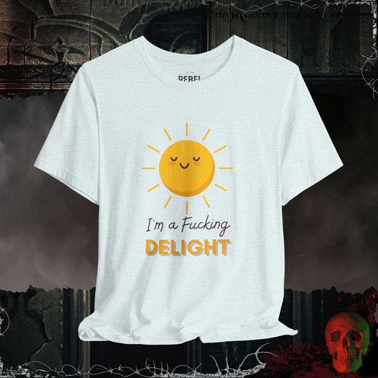 T-Shirt Heather Ice Blue / S Real Delight Tee