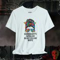 T-Shirt Heather Ice Blue / S Spoiled Blue Collar Wife Tee