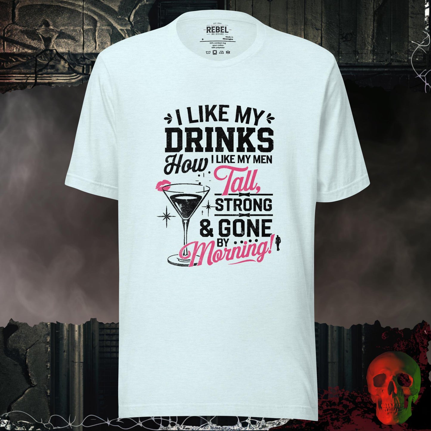 T-Shirt Heather Ice Blue / S Tall & Gone... Tee