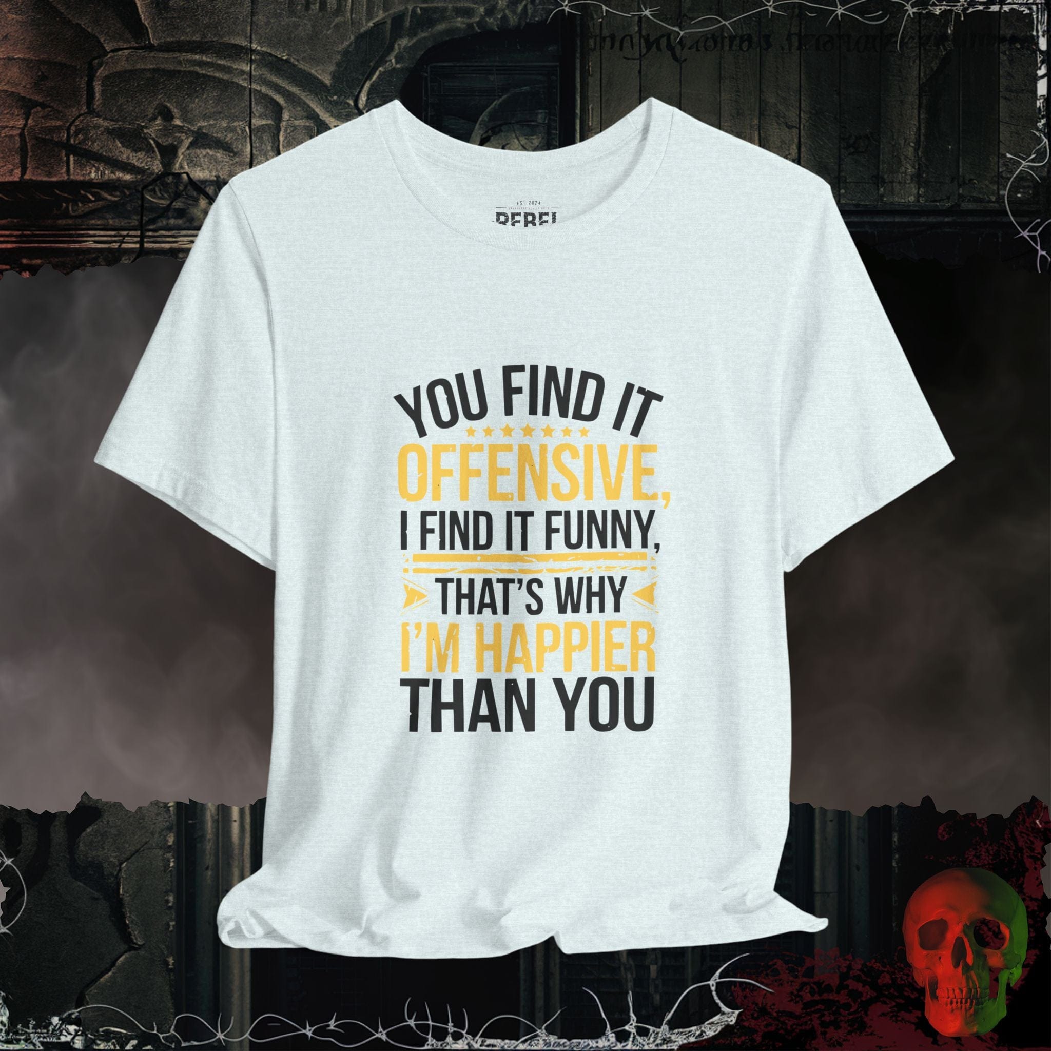 T-Shirt Heather Ice Blue / S You Find It Offensive, I Find It Funny T-Shirt