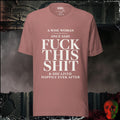 T-Shirt Heather Mauve / S A Wise Woman Once Said Fuck This Shit & She Lived Happily Ever After Graphic Tee | Rebel Ink Designs