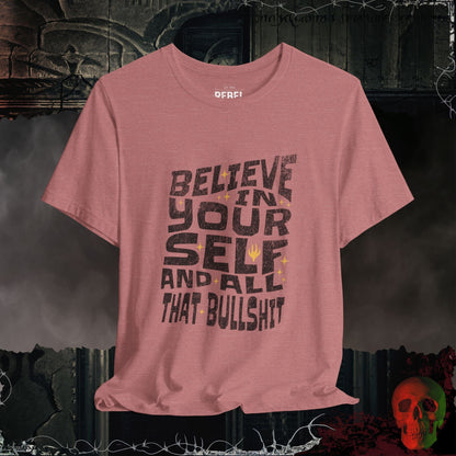 T-Shirt Heather Mauve / S Believe In Yourself Tee