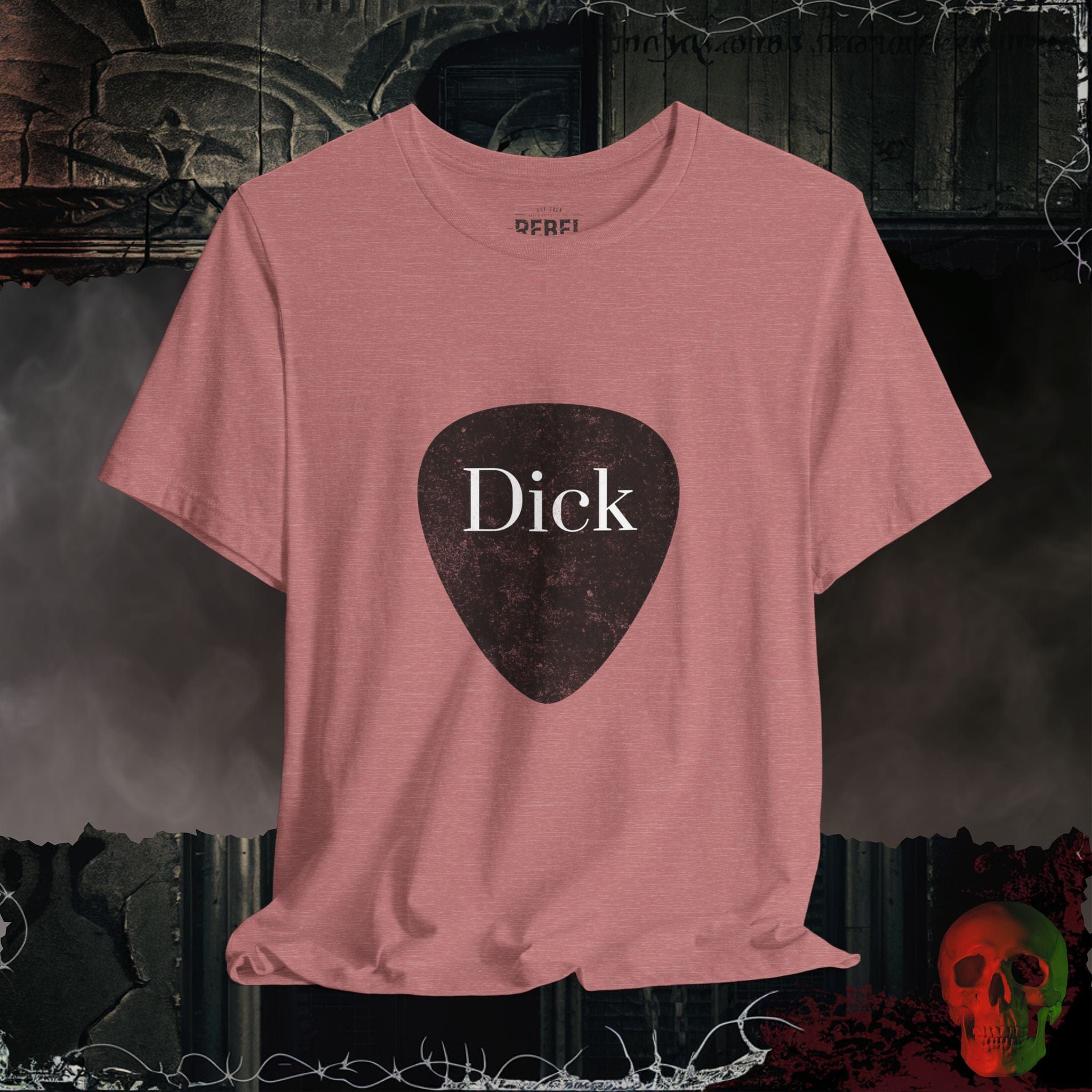T-Shirt Heather Mauve / S D!ck Pick Tee