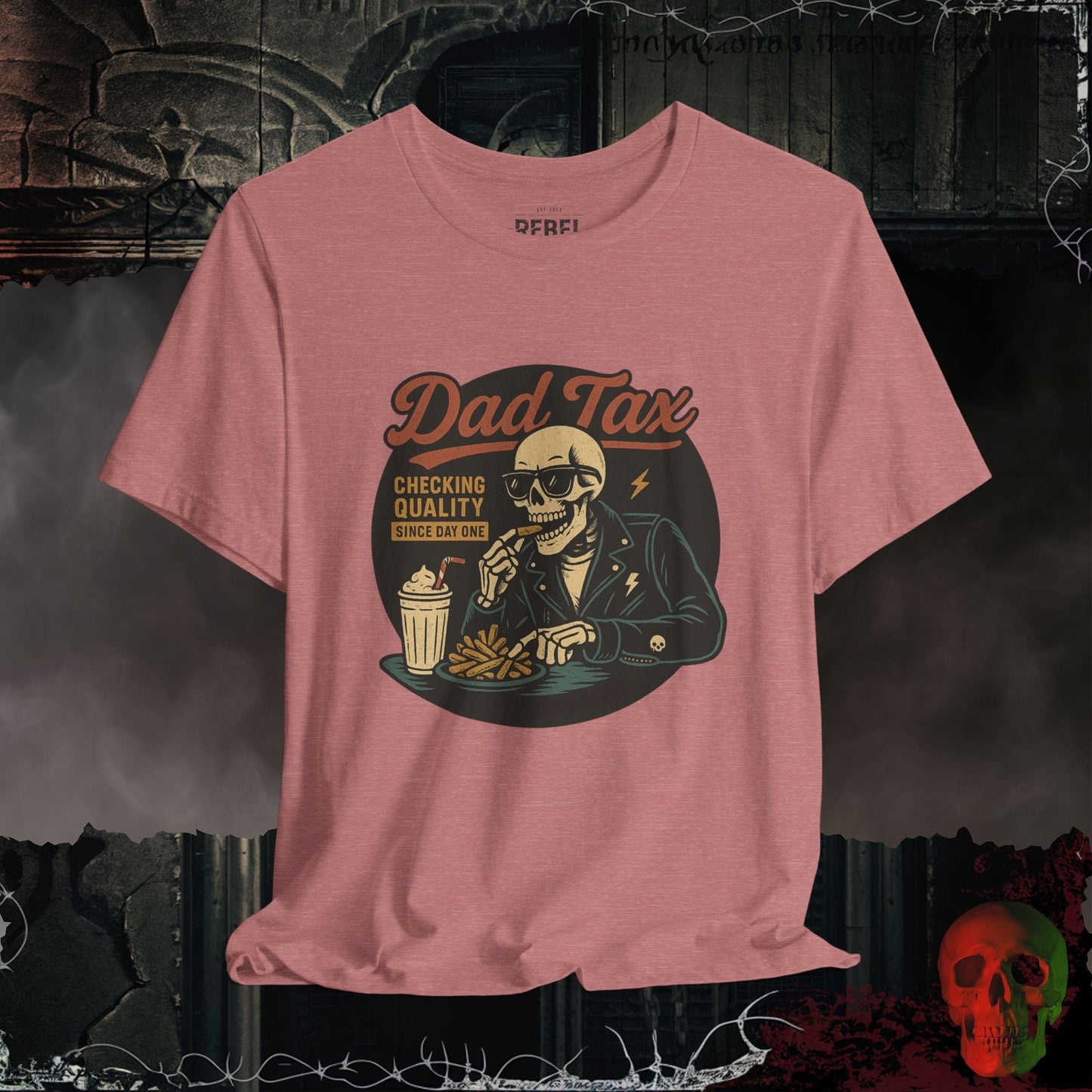 T-Shirt Heather Mauve / S Dad Tax T-Shirt