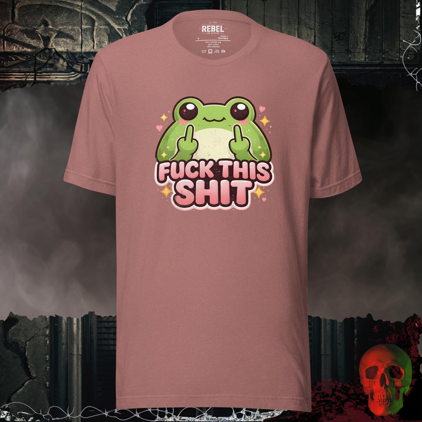 T-Shirt Heather Mauve / S F*ck This Sh*t Tee