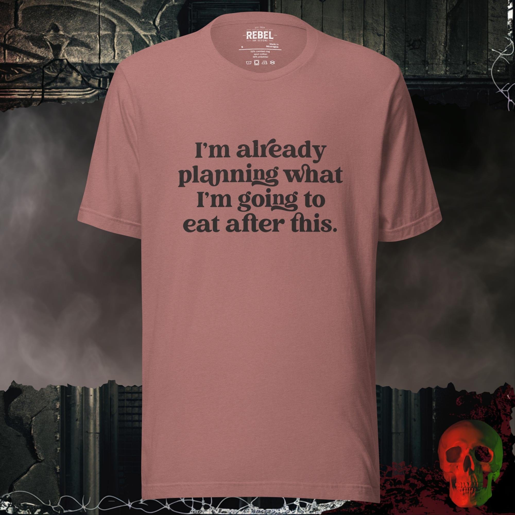 T-Shirt Heather Mauve / S Food Noise Activated Tee