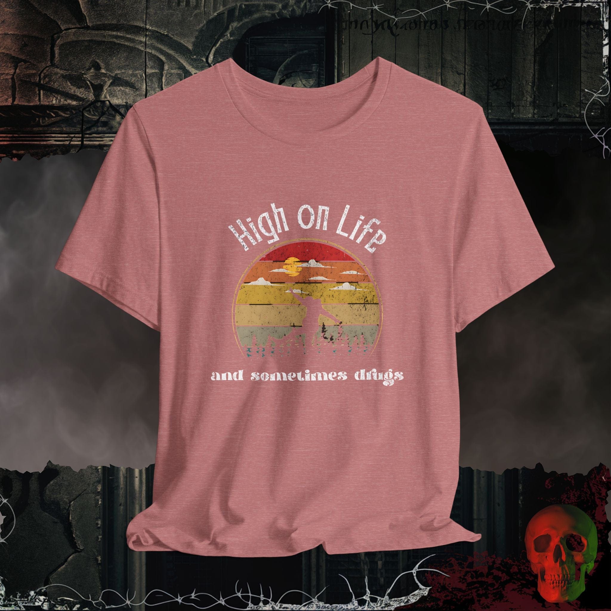 T-Shirt Heather Mauve / S High On Life Tee