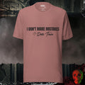 T-Shirt Heather Mauve / S I Don’t Make Mistakes, I Date Them | Rebel Ink Designs