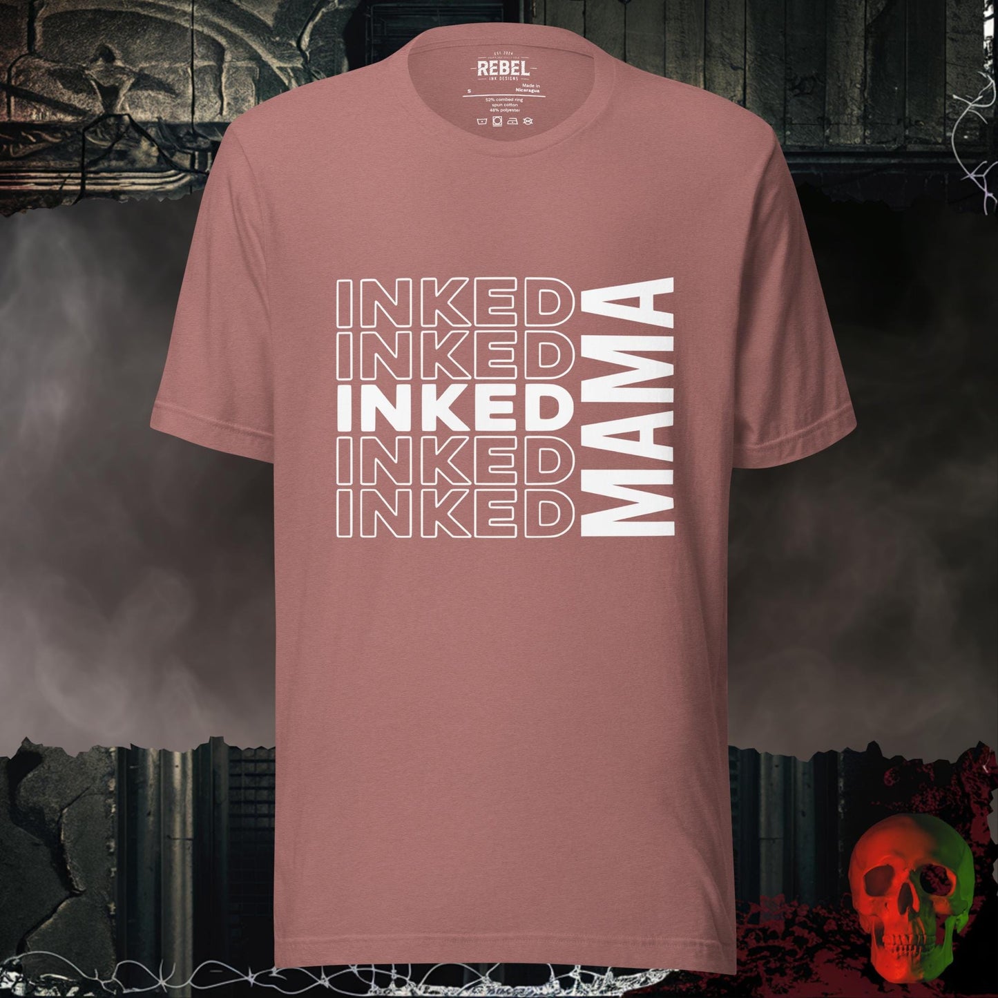 T-Shirt Heather Mauve / S Inked Mamma Tee