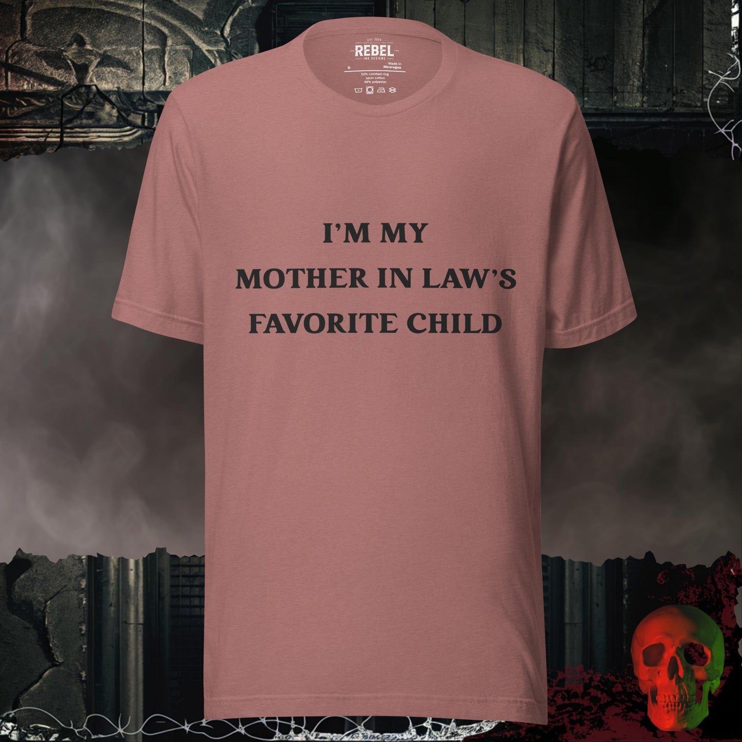 T-Shirt Heather Mauve / S My Mother In Laws Favorite Tee