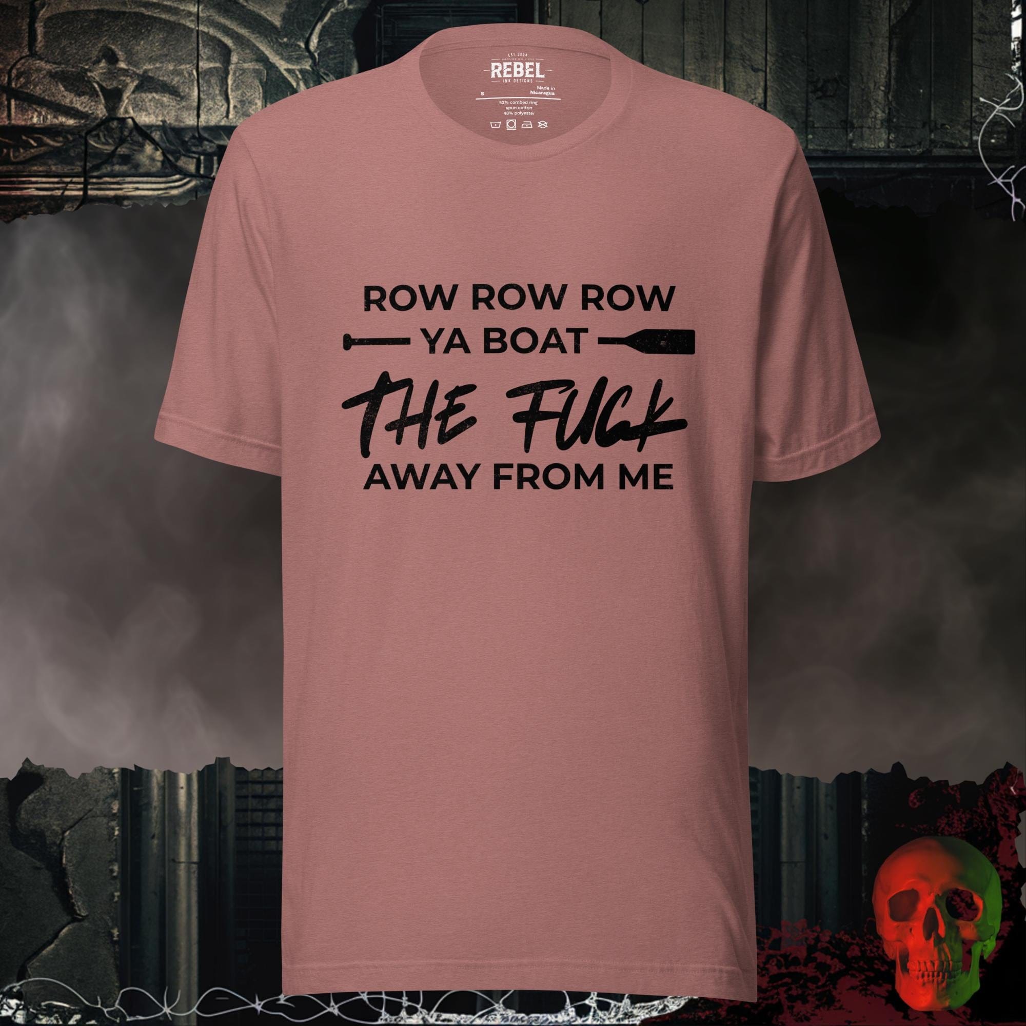 T-Shirt Heather Mauve / S Row Ya Boat T-Shirt