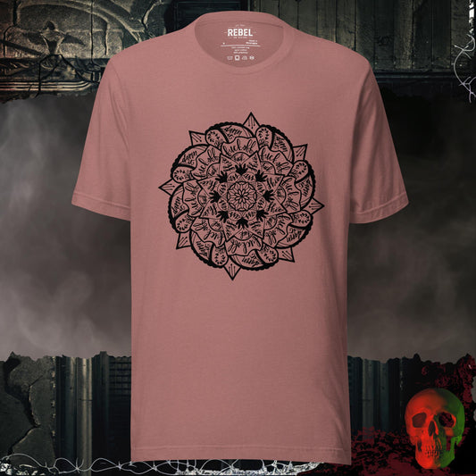 T-Shirt Heather Mauve / S Swearing Mandala T-Shirt