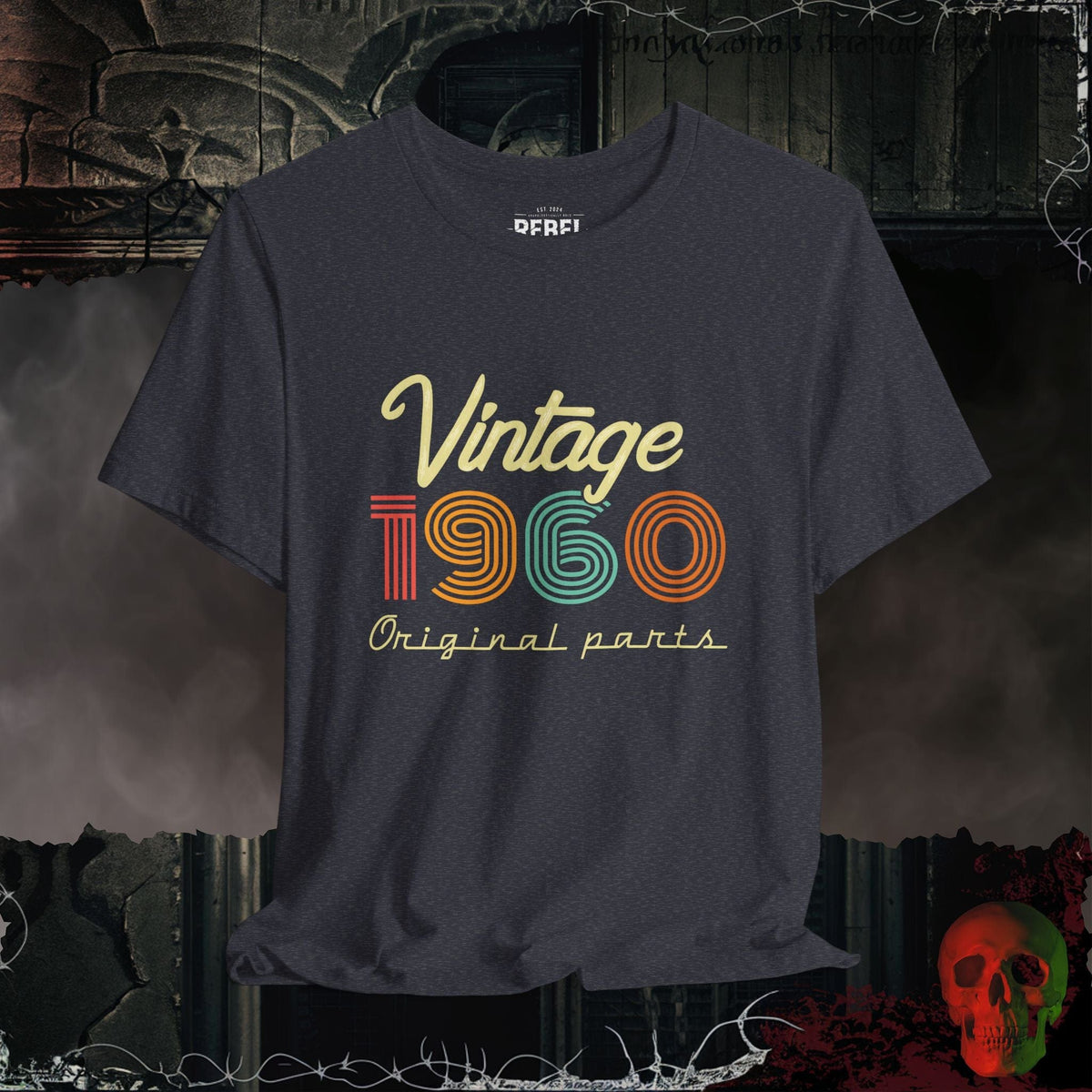 T-Shirt Heather Navy / S 1960 - Vintage Legends: The Classic Years Collection