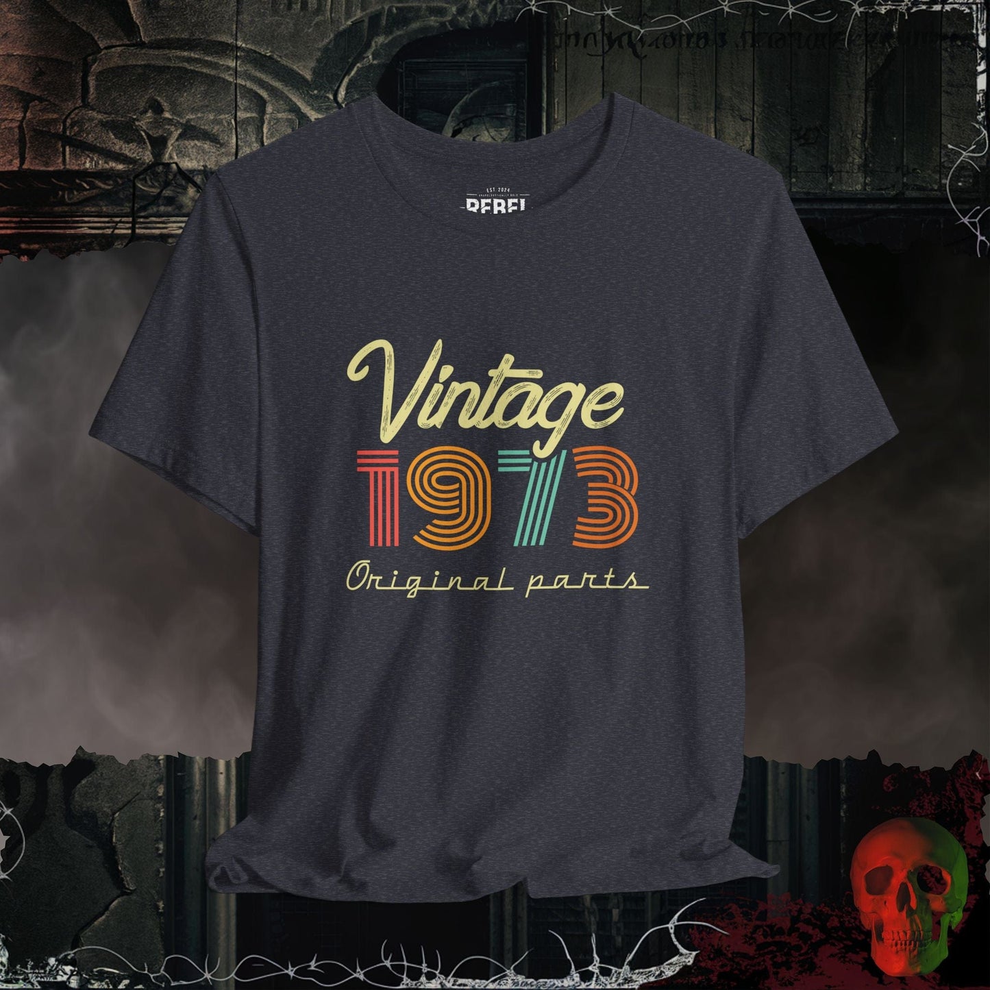 T-Shirt Heather Navy / S 1973 - Vintage Legends: The Classic Years Collection