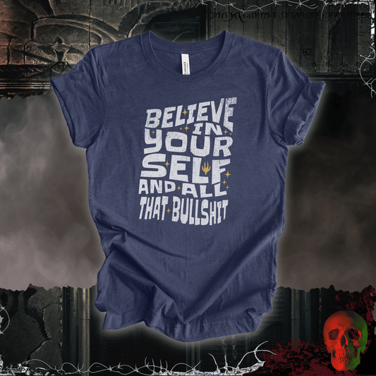 T-Shirt Heather Navy / S Believe In Yourself Tee