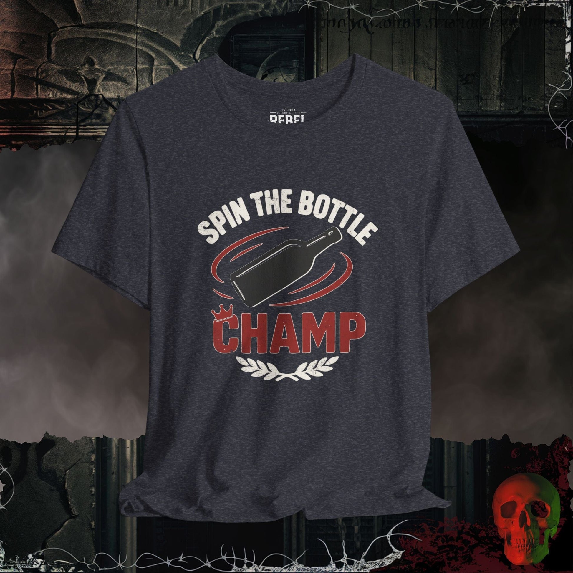 T-Shirt Heather Navy / S Bottle Champ Tee