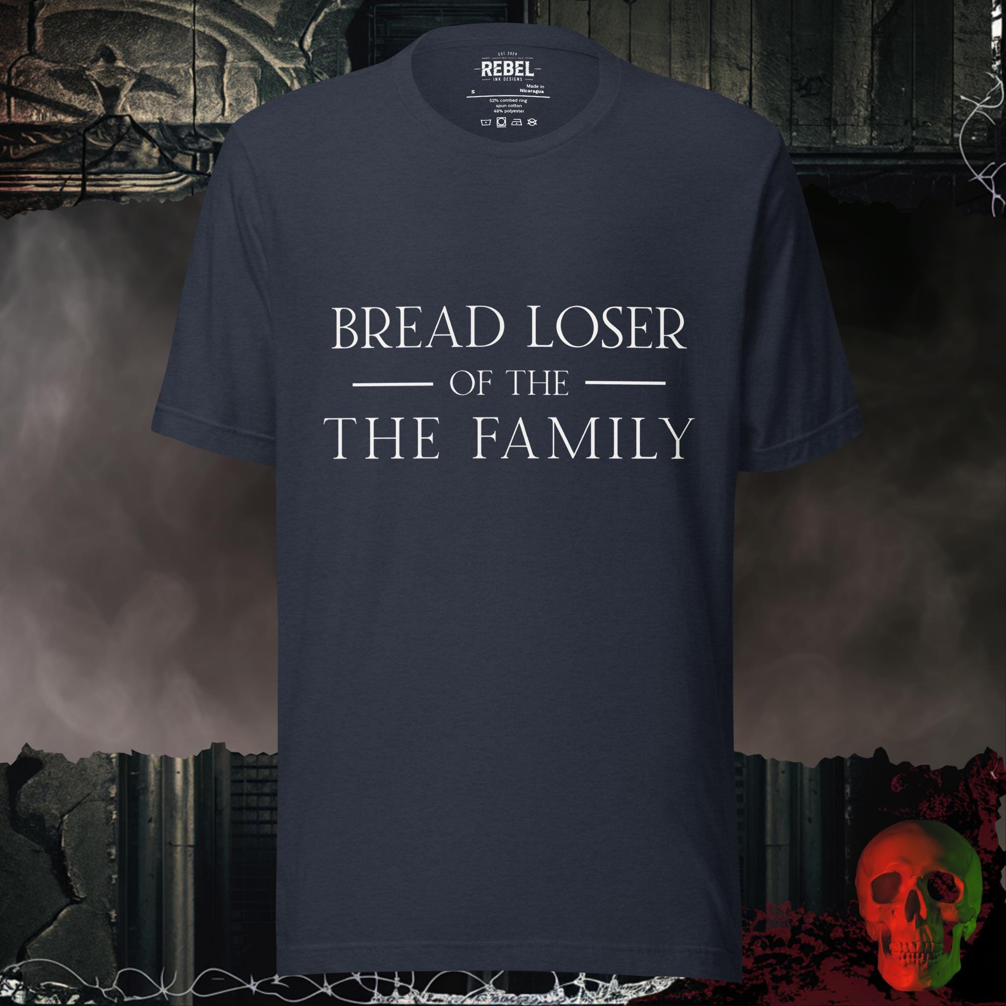 T-Shirt Heather Navy / S Bread Loser of the Family Tee