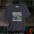 T-Shirt Heather Navy / S Concert Tickets