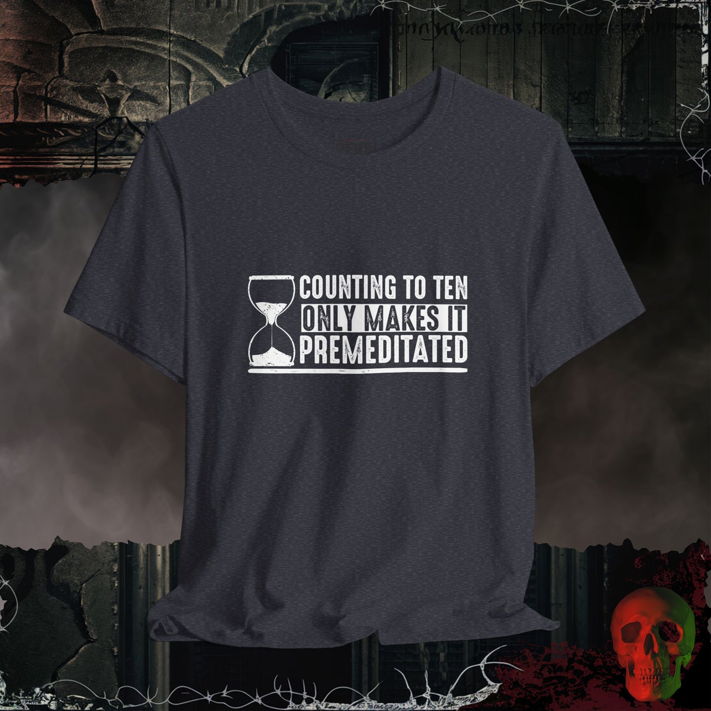 T-Shirt Heather Navy / S Counting to Ten Tee