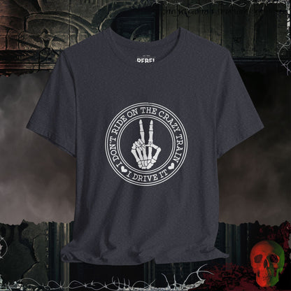 T-Shirt Heather Navy / S Crazy Train T-Shirt