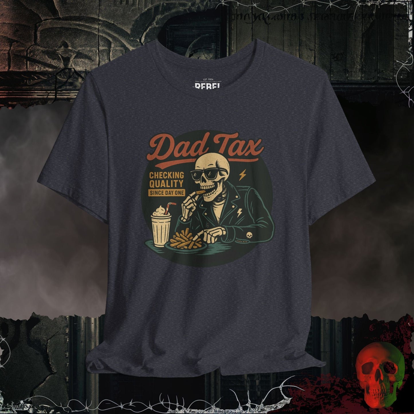T-Shirt Heather Navy / S Dad Tax T-Shirt